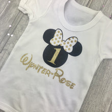 Load image into Gallery viewer, Personalised Disney Birthday T-Shirt