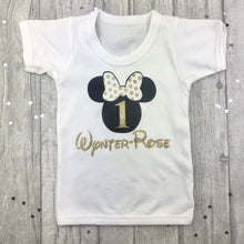 Load image into Gallery viewer, Personalised Disney Birthday T-Shirt