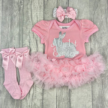 Load image into Gallery viewer, Baby Girl 1st Easter Pink Outfit Set