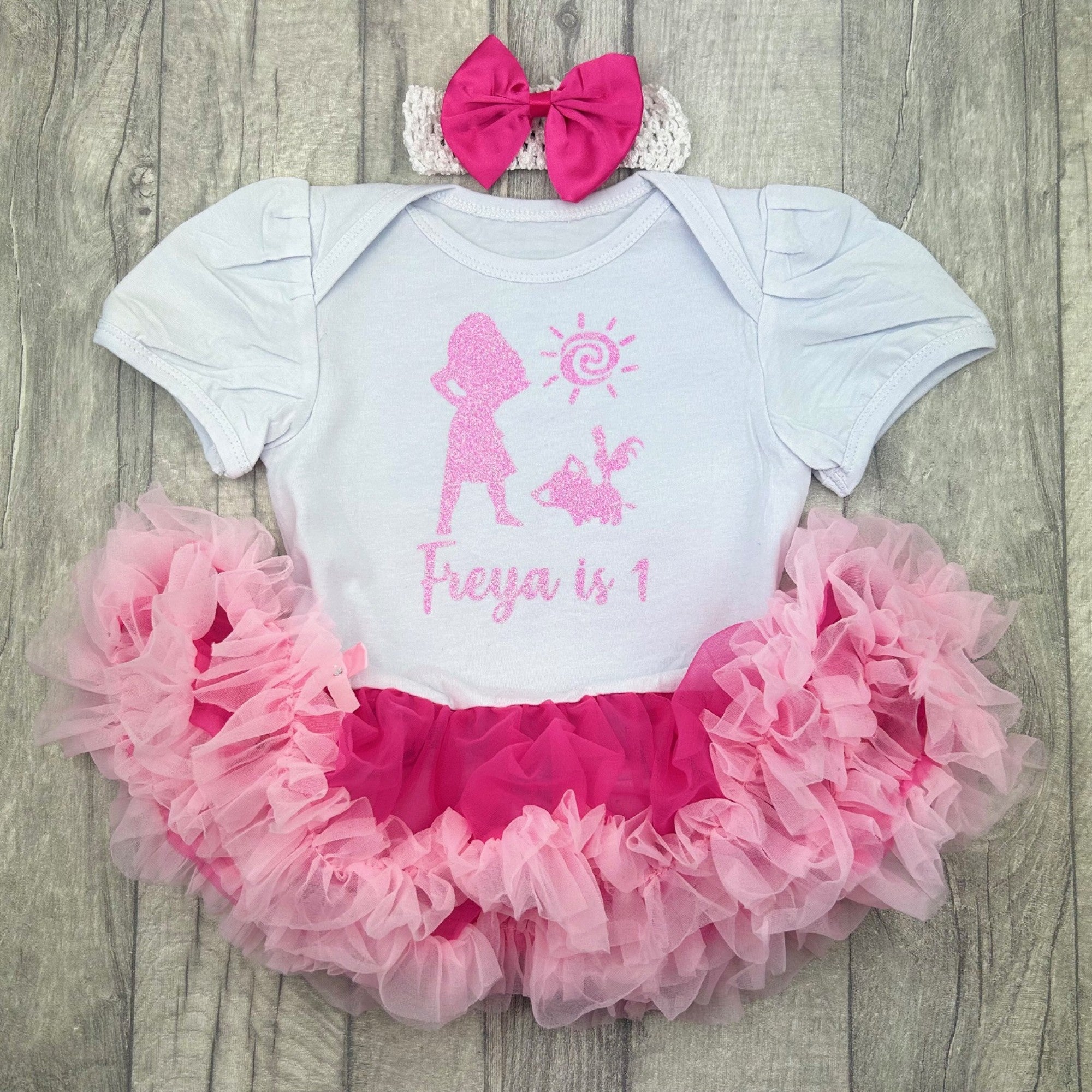 Moana Tutu Outfit Baby Moana 1st Birthday Outfit Baby Moana Outfit