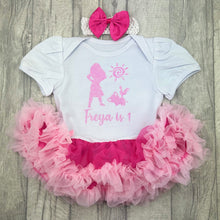 Load image into Gallery viewer, Personalised Disney 1st Birthday Moana Tutu Romper with Headband