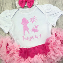 Load image into Gallery viewer, Personalised Disney 1st Birthday Moana Tutu Romper with Headband