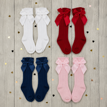 Load image into Gallery viewer, Baby Girl Knee High Socks