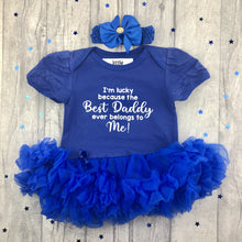 Load image into Gallery viewer, Best Daddy Ever Tutu Romper