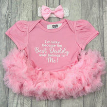 Load image into Gallery viewer, Best Daddy Ever Tutu Romper