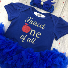 Load image into Gallery viewer, Disney 1st Birthday Snow White Baby Girl Tutu Romper With Headband, Fairest One of All - Little Secrets Clothing