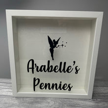 Load image into Gallery viewer, Personalised Disney Fairy Tinker Bell Saving Fund Money Box