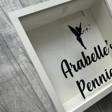 Load image into Gallery viewer, Personalised Disney Fairy Tinker Bell Saving Fund Money Box