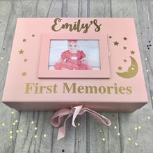 Load image into Gallery viewer, Personalised Baby Photo First Memories 1st Birthday Gift Box