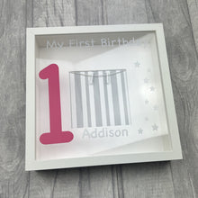 Load image into Gallery viewer, First Birthday Personalised Photo Frame Box