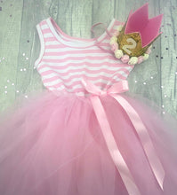 Load image into Gallery viewer, Birthday Tutu Dress & Glitter Crown - Little Secrets Clothing