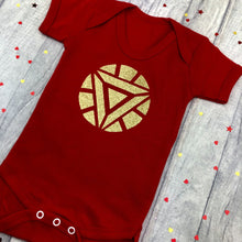 Load image into Gallery viewer, Iron Man Superhero Newborn Baby Red Bodysuit - Little Secrets Clothing