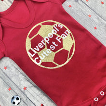Load image into Gallery viewer, Liverpool's Cutest Fan Baby Short Sleeve Bodysuit Romper