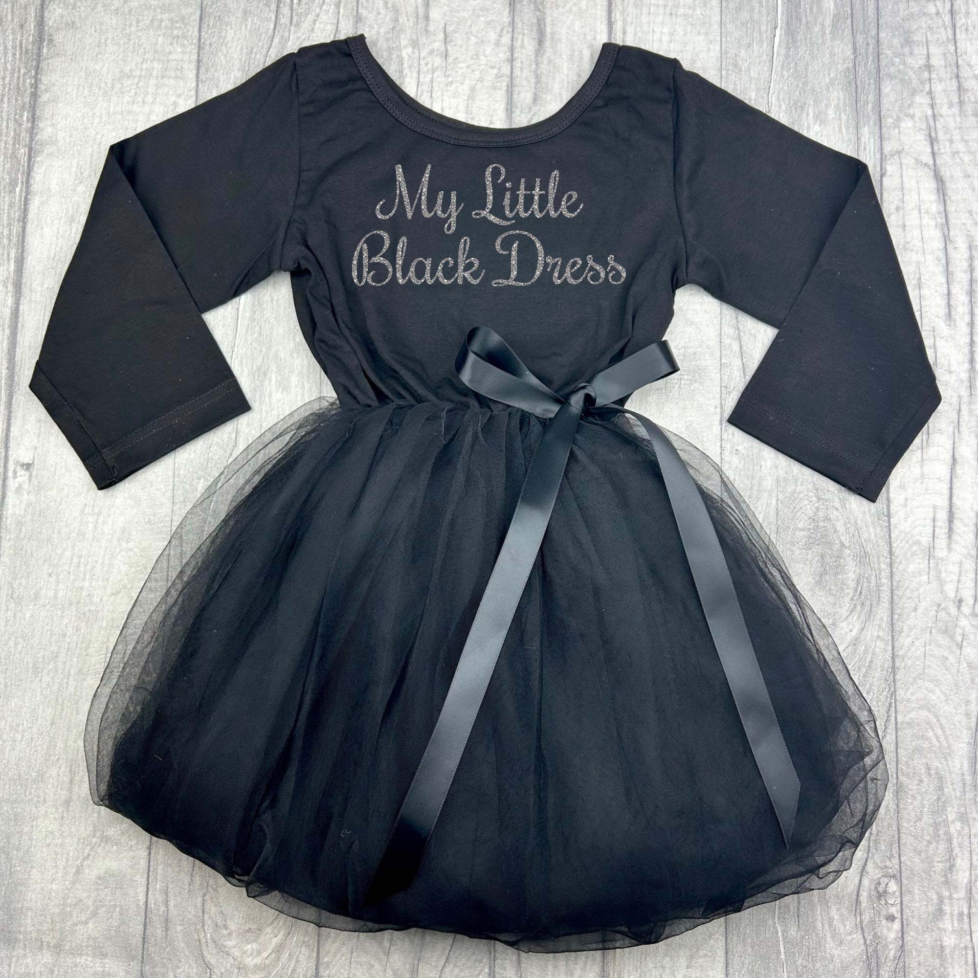 My Little Black Dress Girls Long Sleeve Black Tutu Dress Little Secrets My Little Black Dress Girls Long Sleeve Black Tutu Dress Little Secrets