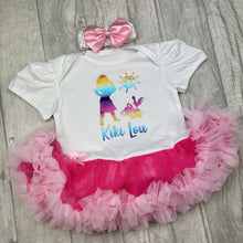 Load image into Gallery viewer, Personalised Baby Girls Disney Moana Tutu Romper with Headband