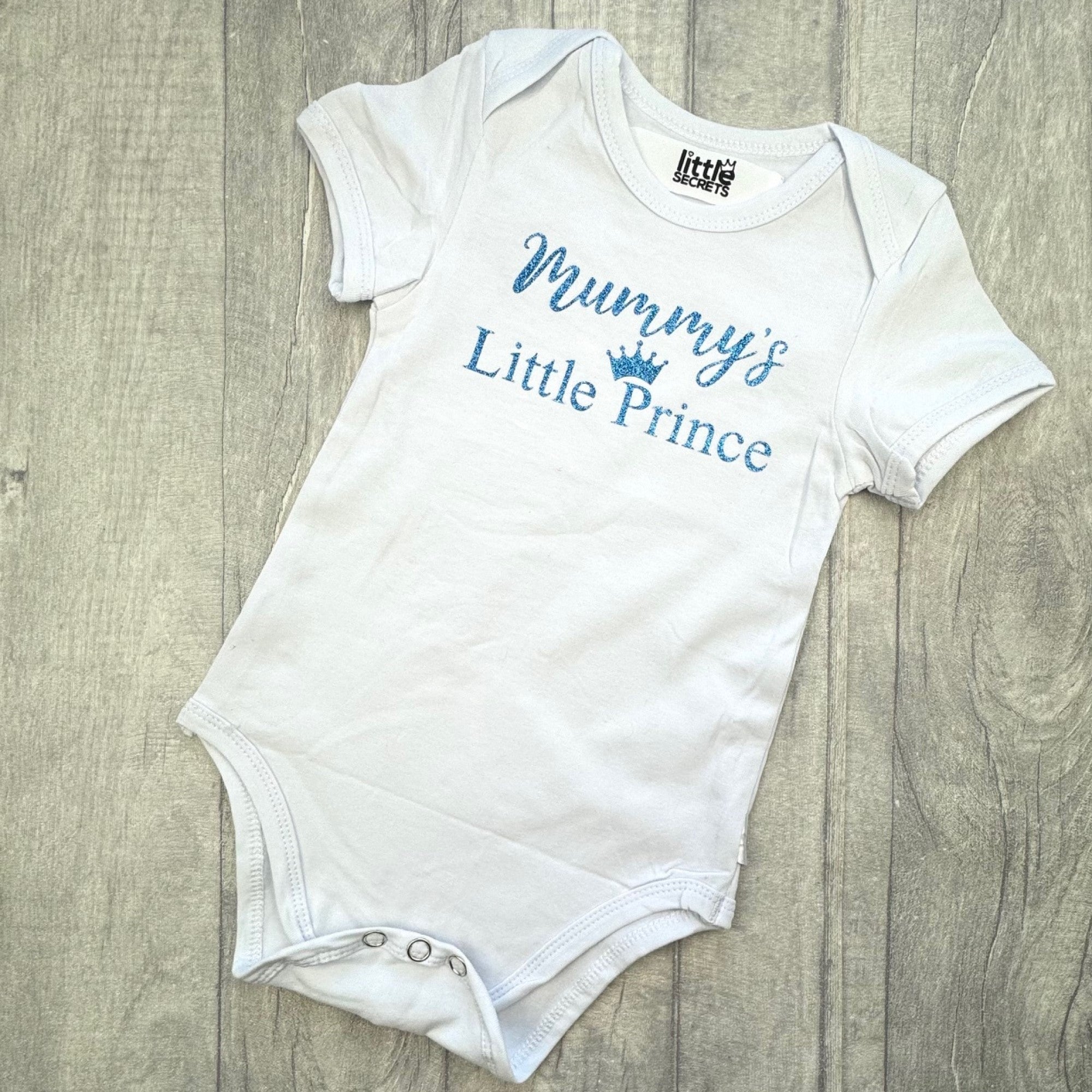 Mummy's Little Prince Baby Bodysuit