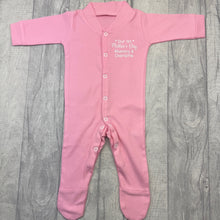 Load image into Gallery viewer, Personalised Our 1st Mother's Day Sleepsuit