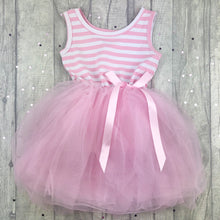 Load image into Gallery viewer, Pink Sleeveless Tutu dress Girls Summer Dress