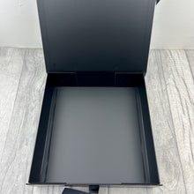 Load image into Gallery viewer, Personalise Your Own Black Gift Keepsake Ribbon Box