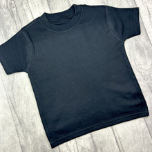 Load image into Gallery viewer, Custom Your Own Black T-Shirt Kids Top - Little Secrets Clothing