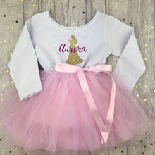 Load image into Gallery viewer, Personalised Disney Princess Pink Tutu Dress