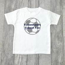 Load image into Gallery viewer, Personalised Cutest Fan Football Top, Name and Number T-Shirt