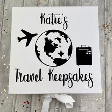 Load image into Gallery viewer, Personalised Travel Keepsakes Memory Gift Box