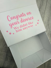 Load image into Gallery viewer, Personalised Divorce Gift Box