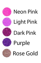 Load image into Gallery viewer, Vinyl Colour Chart - Pink Purple Rose Gold