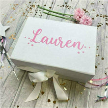 Load image into Gallery viewer, Personalised 'Will You Be My Godmother?' Name Small Keepsake Gift Box