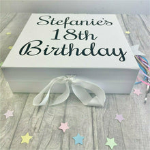 Load image into Gallery viewer, Personalised Milestone Birthday Gift/Memory Box/Keepsake Box