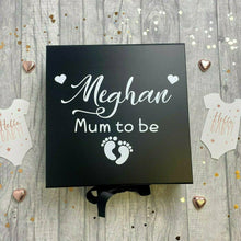 Load image into Gallery viewer, Personalised 'Mum To Be' Keepsake Baby Shower Gift Box