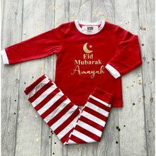 Load image into Gallery viewer, Eid Mubarak Personalised Pyjamas