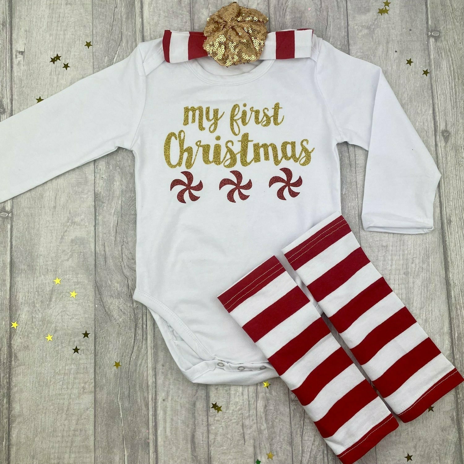 My First Christmas Outfit Set - Main Image