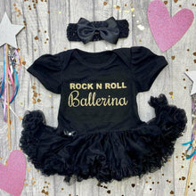 Load image into Gallery viewer, Rock N Roll Ballerina Tutu Romper