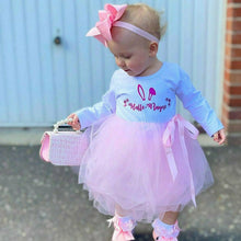 Load image into Gallery viewer, Personalised Girls Easter Pink Dress
