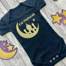 Load image into Gallery viewer, Eid Mubarak Newborn Baby Romper
