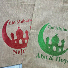 Load image into Gallery viewer, Personalised Eid Mubarak Celebration, Present/Gift Sack