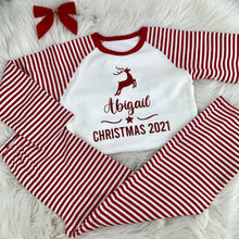 Load image into Gallery viewer, Christmas Gift Set, Includes Personalised: Pyjamas, Christmas Tree Bauble Decoration & Christmas Eve Box