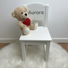Load image into Gallery viewer, Personalised Baby Girls & Boys Wooden, Nursery, Dining Chair