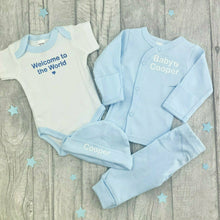 Load image into Gallery viewer, Personalised Luxury 4 Piece Premature Baby Clothing Set