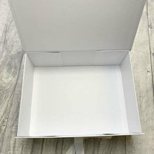 Load image into Gallery viewer, Customise Your Own White Photo Ribbon Box