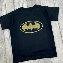 Load image into Gallery viewer, WORLD BOOK DAY! Batman Boy's, DC's Inspired Children's Top, Short Sleeve T-Shirt