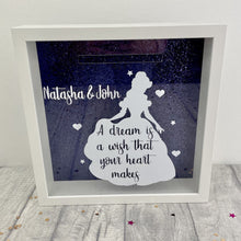 Load image into Gallery viewer, Personalised Disney Princess Belle Saving Fund Money Box