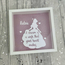 Load image into Gallery viewer, Personalised Disney Princess Belle Saving Fund Money Box
