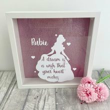 Load image into Gallery viewer, Personalised Disney Princess Belle Saving Fund Money Box