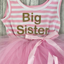 Load image into Gallery viewer, Big Sister Pink Tutu Dress