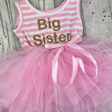 Load image into Gallery viewer, Big Sister Pink Tutu Dress