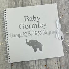 Load image into Gallery viewer, Bump to Birth Scrapbook Pregnancy, New Baby Gift