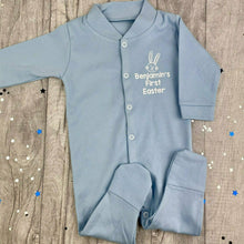 Load image into Gallery viewer, Baby Personalised First Easter Sleepsuit - Little Secrets Clothing